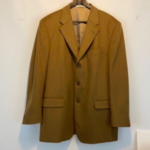 Emanuel Ungaro Men’s Cashmere Carmel Sports Coat Blazer